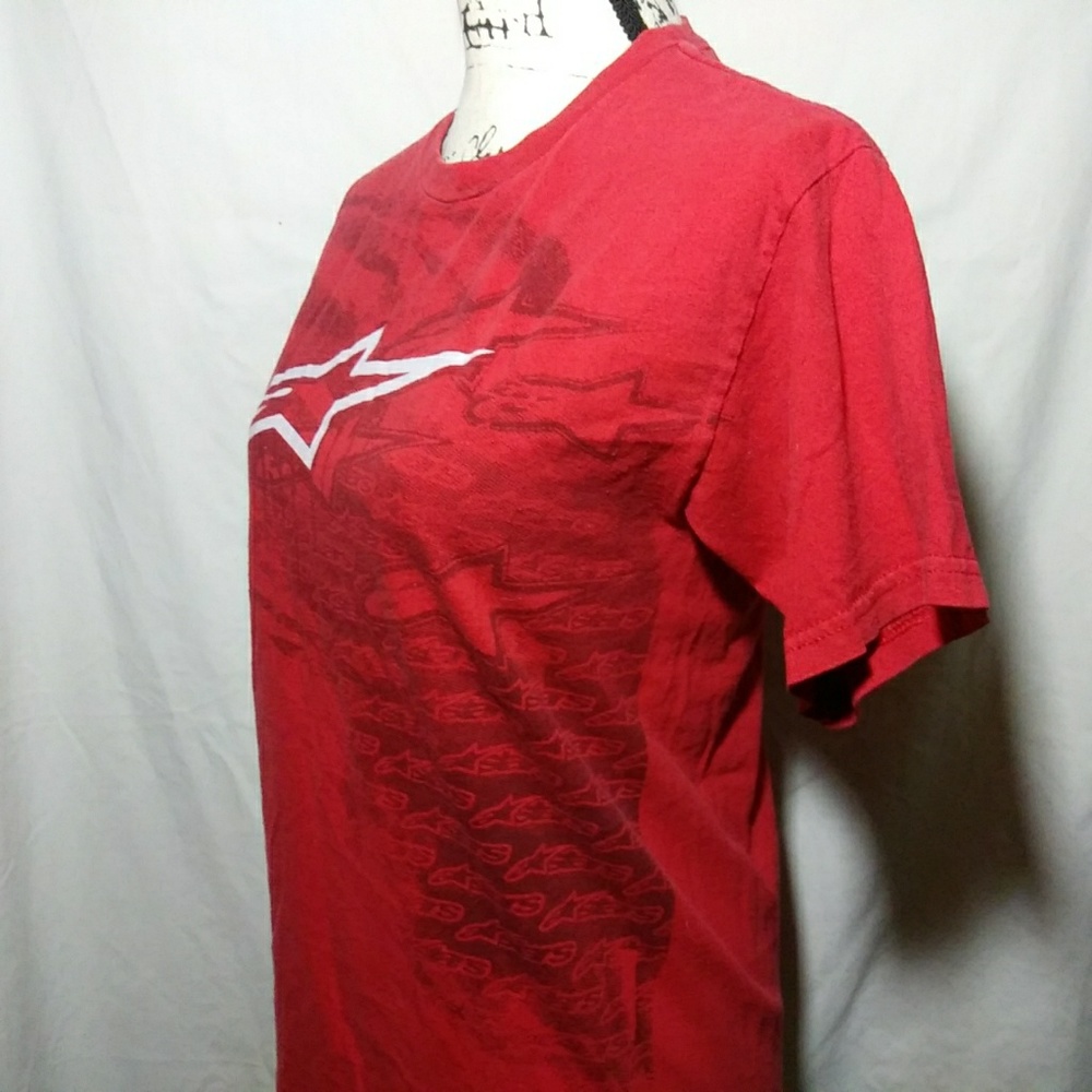 Fox Racing Red Graphic t-shirt 👕 - Picture 2 of 4